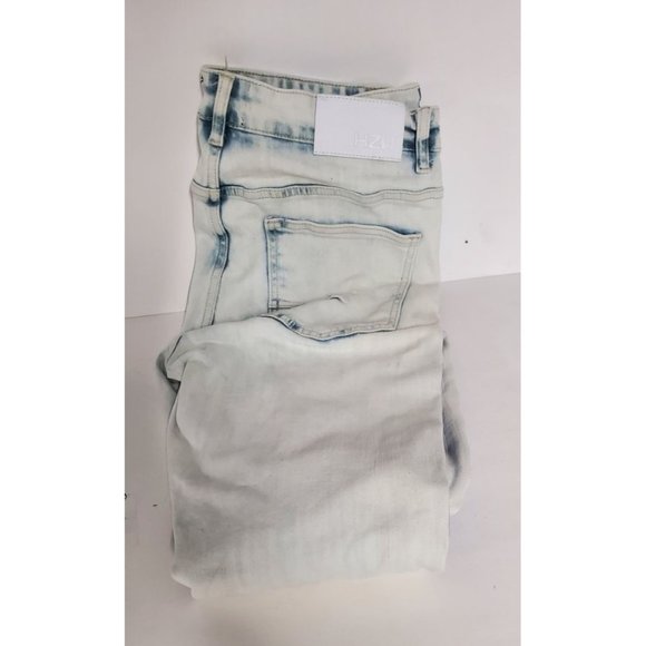 HZW Other - Men's HZW Biker Jean Size 34 Distressed Paint Splashed